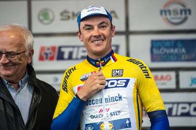 Sprintzege Grosu in Slowakije, Lampaert nieuwe leider