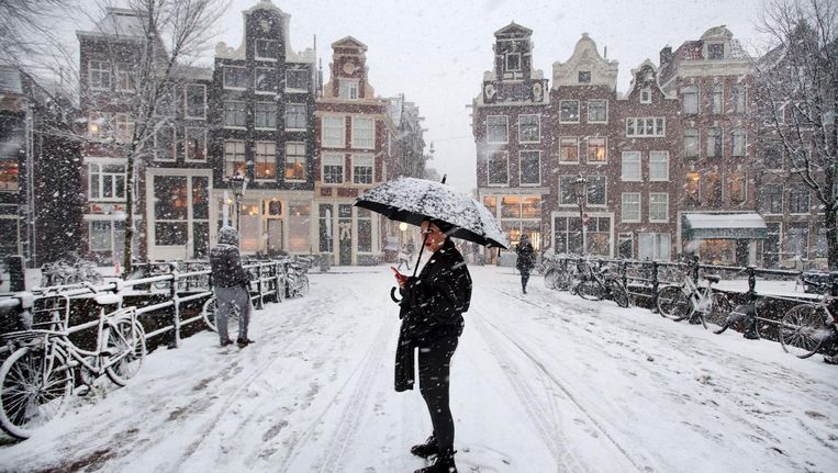 Kans Op Witte Kerst In Amsterdam Nihil Het Parool