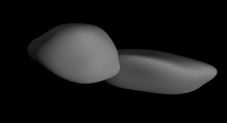 Ultima Thule blijkt veel platter dan eerst gedacht. "Een hoogst ongebruikelijke vorm", zegt de NASA.