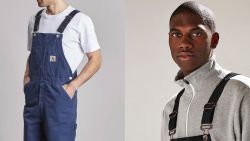 De salopette voor mannen wint (weer) aan populariteit