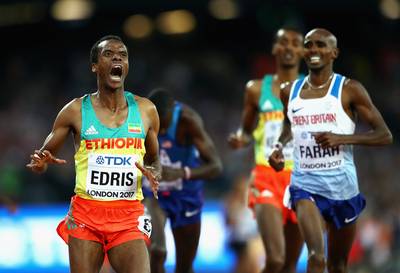 Edris dompelt Londen én Farah in rouw