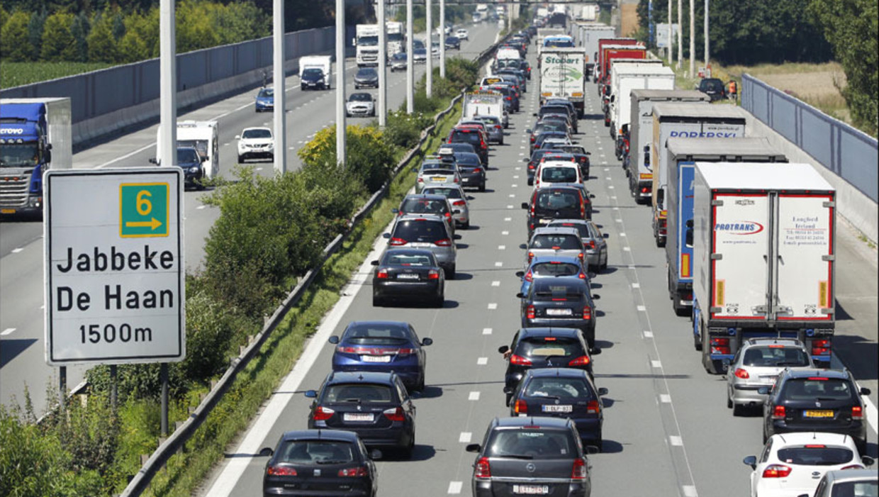 Waarschuwing Voor Druk Verkeer Richting Kust De Morgen