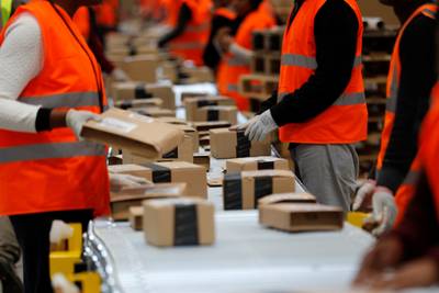 Personeel Amazon gebukt onder erbarmelijke werkomstandigheden