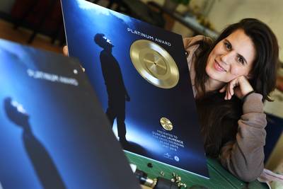 Platina award van Duncan komt uit Beusichem