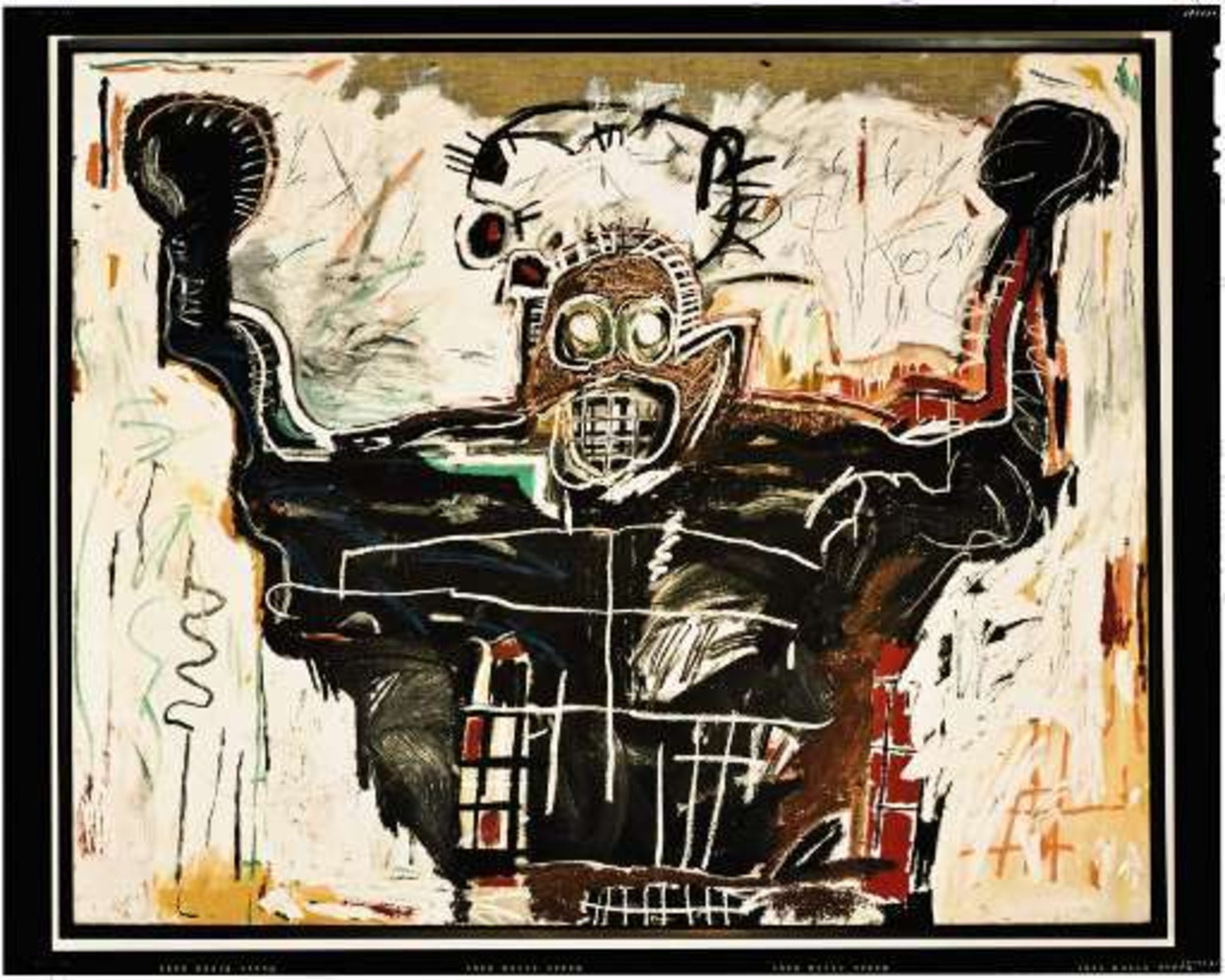 Lars Ulrich van Metallica veilt werk van Basquiat De