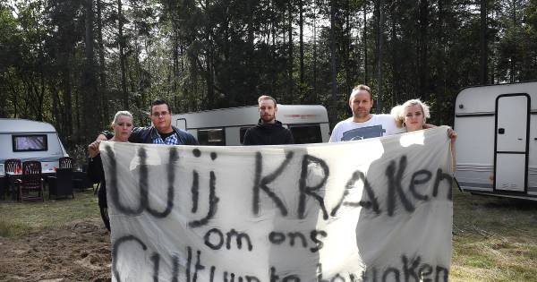 Kraakactie in Mill tegen uitsterfbeleid woonwagens