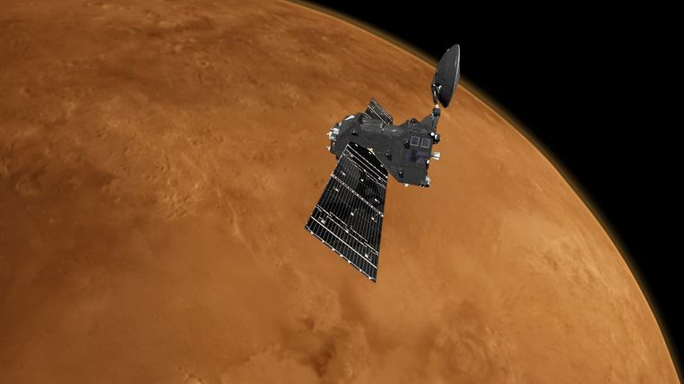 De ruimtesonde ExoMars.