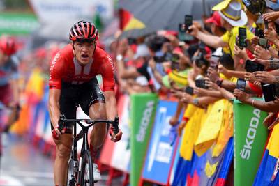Nikias Arndt s'offre la 8e étape de la Vuelta, Van der Sande 3e, Nicolas Edet nouveau leader