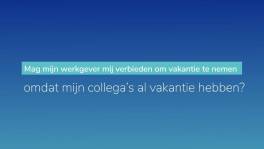 Mag mijn werkgever mij verbieden om vakantie te nemen?
