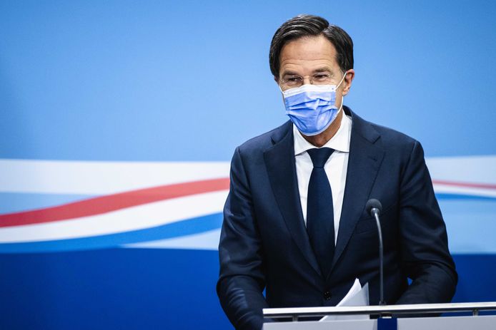 Minister-president Mark Rutte.