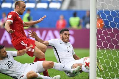 Russen danken zege openingsduel Confed Cup aan Boxall