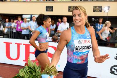 Dafne Schippers snelt in Lausanne naar beste seizoenstijd