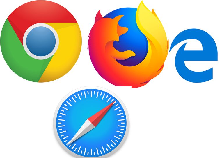 Chrome Safari Firefox