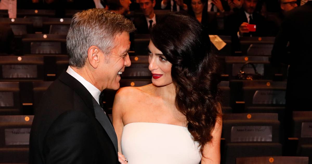 Amal Clooney open over relatie met George: "Ik zag het ...