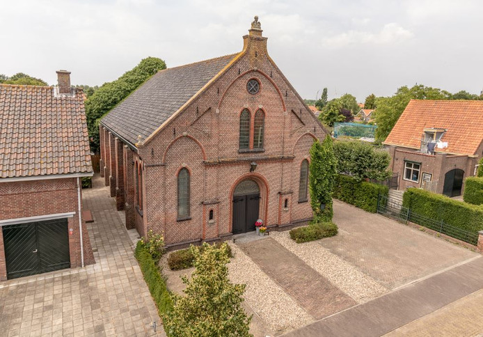 De dorpskerk in het Zeeuwse Borssele