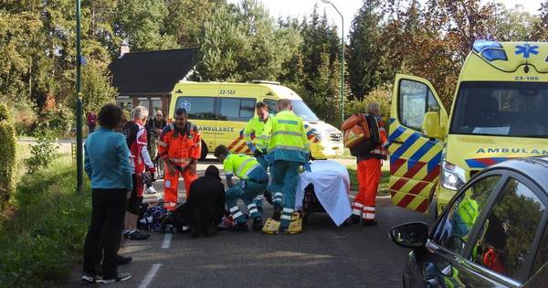 Fietsster bewusteloos na valpartij met echtgenoot in Budel-Schoot