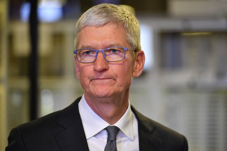 CEO Tim Cook van Apple.