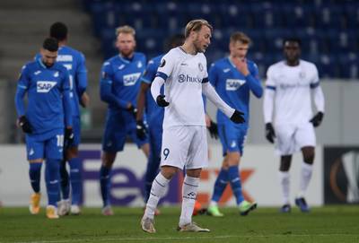 Historische 0 op 18: AA Gent sluit dramatische groepsfase af met 4-1-nederlaag in Hoffenheim