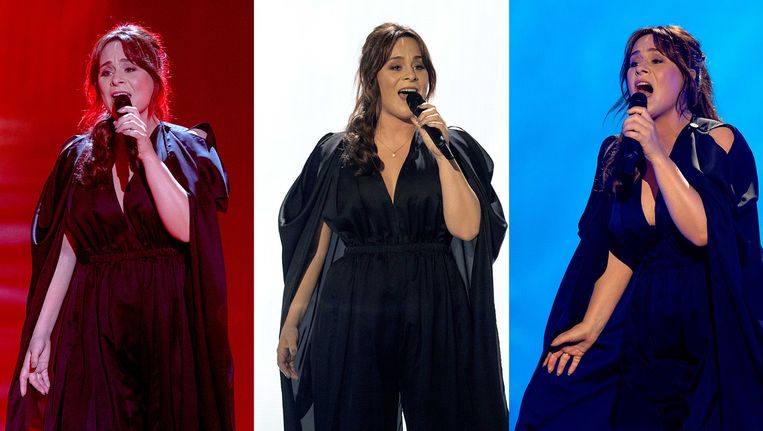 Toch Geen Decolletejurk Voor Trijntje Oosterhuis Op Songfestival