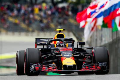 Olielekkage hindert Max Verstappen in VT2