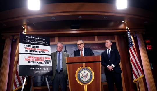 Republikeinen plotseling voorstander van meer bemoeienis VS in het buitenland na inval Venezuela