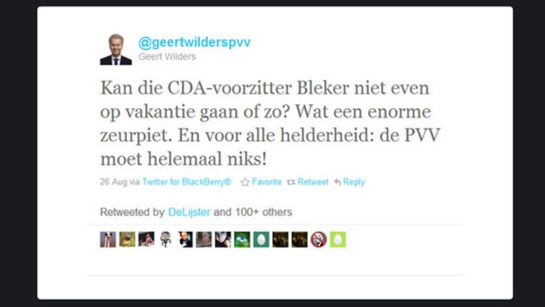 De 10 Van 10 De Meest Geruchtmakende Tweets Het Parool