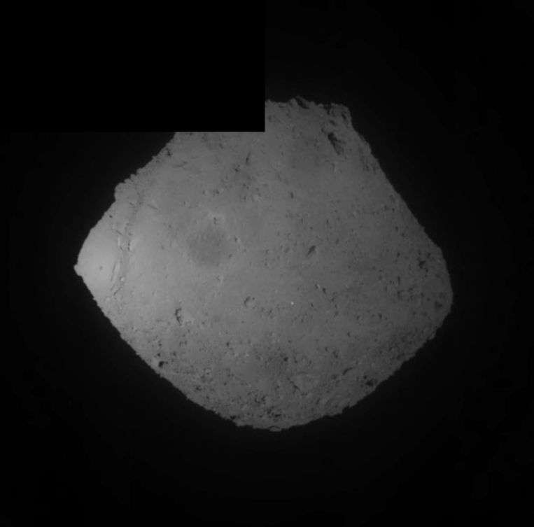 Vandaag liet Hayabusa2 een projectiel los op het oppervlak van asteroïde Ryugu.