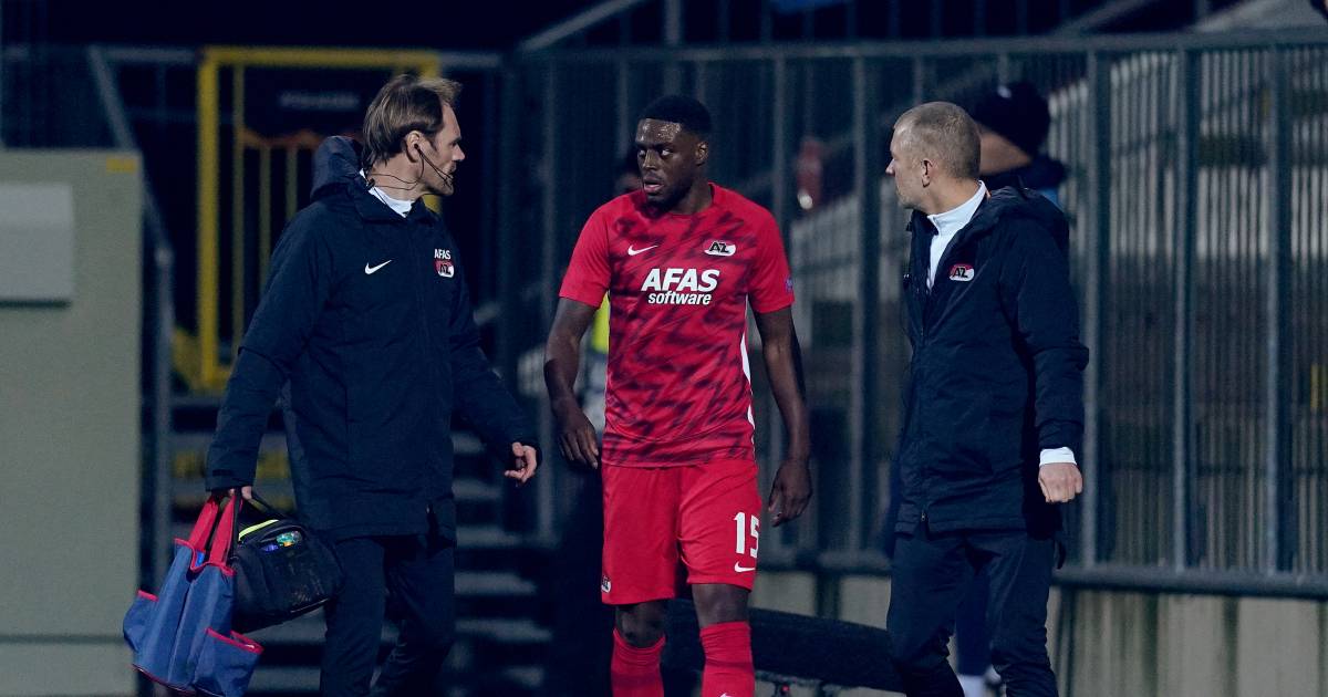 Even More Concerns For Az Martins Indi Temporarily Out Of Circulation With Cheekbone Injury Dutch Football Netherlands News Live