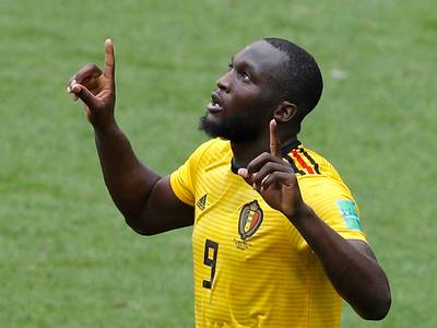 Topscorer Lukaku baalt niet van wissel: 'Wat last van mijn enkel'