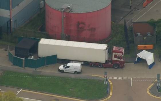 ‘Truck met 39 lichamen kwam uit Zeebrugge of Rotterdam’