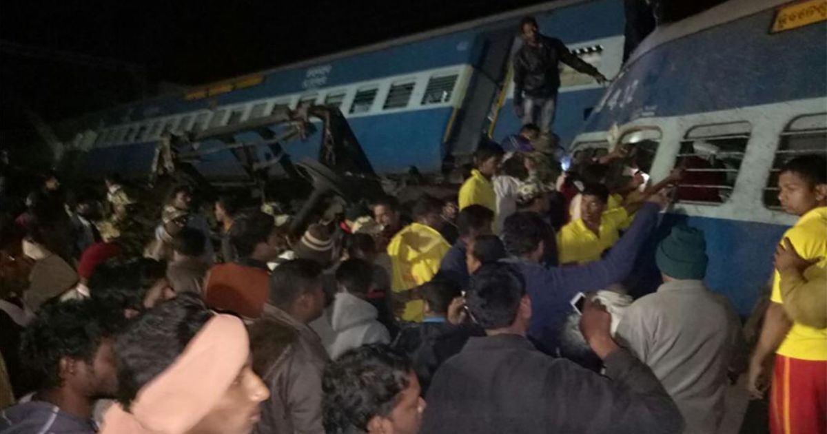 Tientallen doden en gewonden door ontsporen trein in India