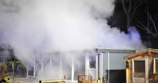 Fikse brand laat sporen na op recreatiepark in Soerendonk - Eindhovens Dagblad