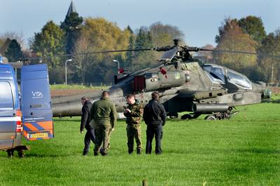 Onderzoeken naar Apache-crash pas over maanden klaar