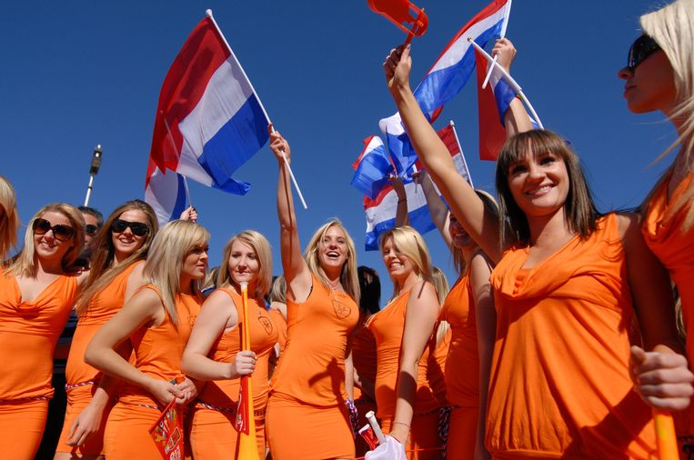 Fifa Laat Hollandse Babes In Oranje Mini Jurk Oppakken De Morgen