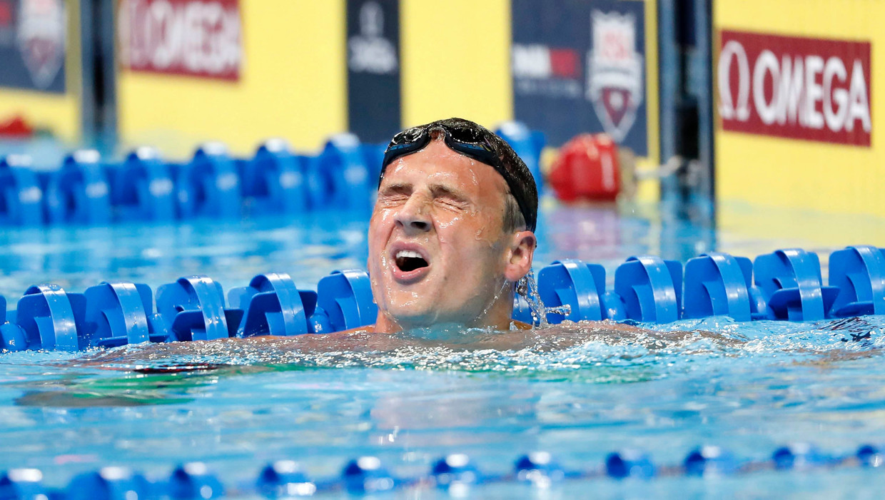 Olympisch kampioen Lochte kan titel op 400 wissel niet