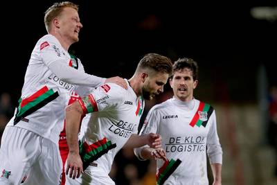 Ndayishimiye bezorgt NEC punt in knotsgekke wedstrijd