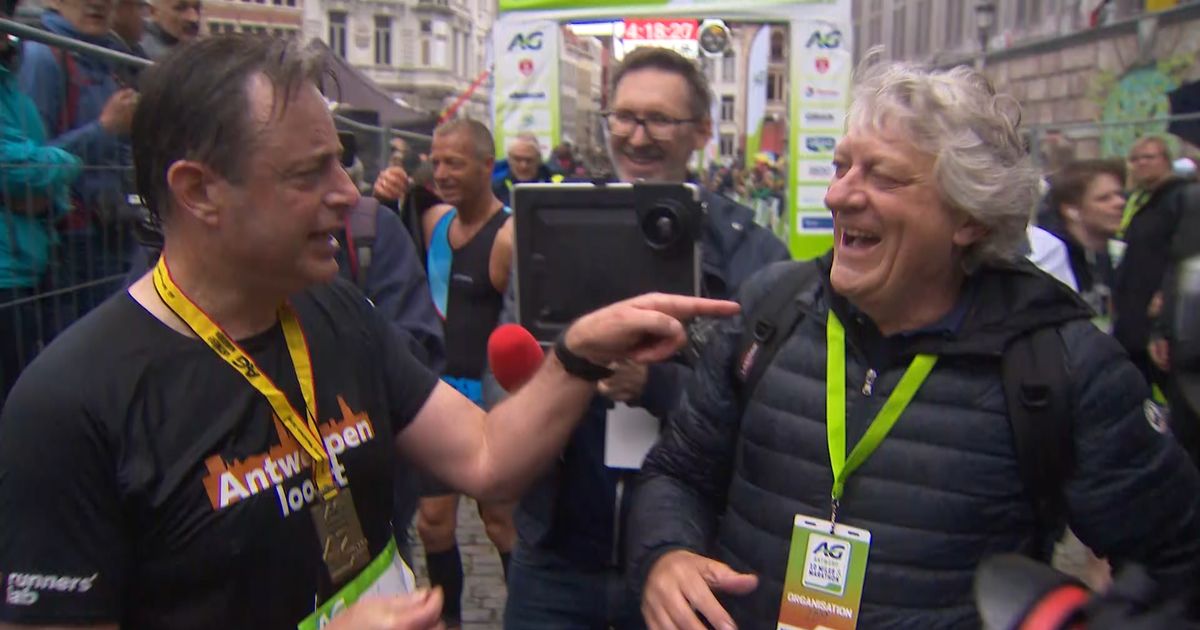 Bart De Wever na marathon Antwerpen: dollen met ...