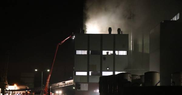 Grote brand bij diervoederfabrikant in Poederoijen | Bommelerwaard - BD.nl