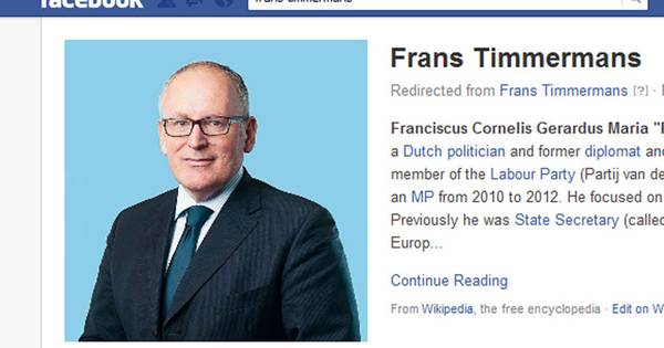 Timmermans Zit Weer Op Facebook Tech Destentor Nl
