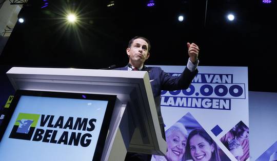 Nieuwe peiling: Vlaams Belang grootste in Vlaanderen, N-VA zakt naar laagste score sinds 2024
