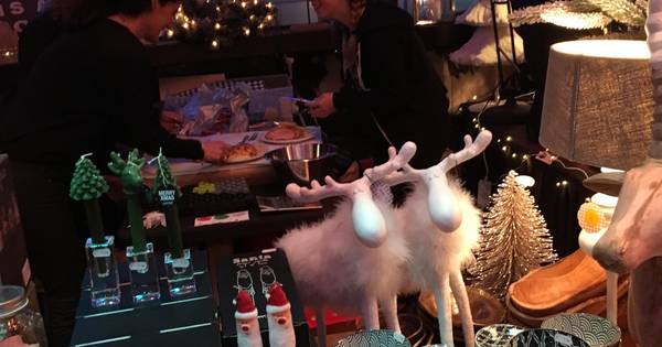 Centrum Loosbroek in kerstsferen
