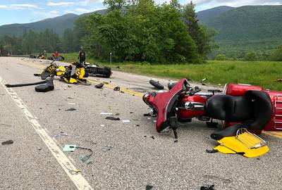 Zeven motorrijders overleden na crash met pick-uptruck in New Hampshire