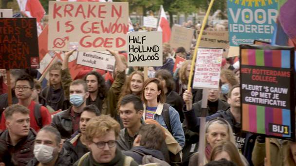 Half Holland dakloos