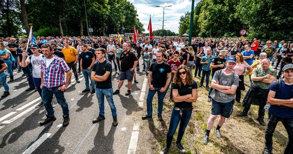 'Onze mond wordt gesnoerd': zo protesteerde boer Rutger met duizenden anderen bij het RIVM - De Geld