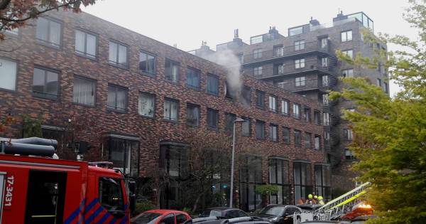 "Een oplettende bewoner ontdekte donderdagochtend de brand in de parkeergarage onder een appartementencomplex op de Kop van Zuid en waarschuwde de hulpdiensten." Deden de brand- cq rookmelders het dan niet? ?? #Rotterdam #Vuurplaat.