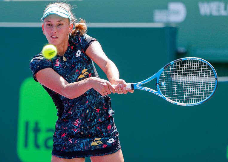 Elise Mertens wint amper drie games tegen Johanna Konta ...