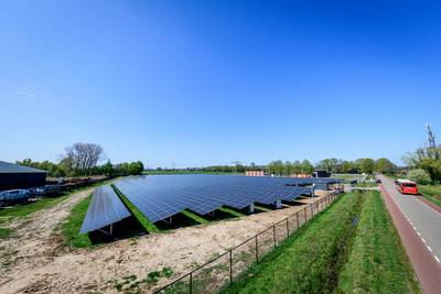 Eerste zonnepark van Hof van Twente in bedrijf