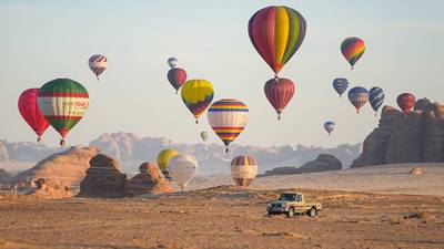 Raamsdonkse ballonvaarders naar Saudi-Arabië: ‘Heel bijzonder’