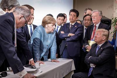 Trump toch niet achter slotverklaring G7