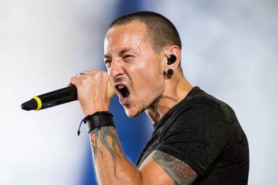 Linkin Park breekt record David Bowie